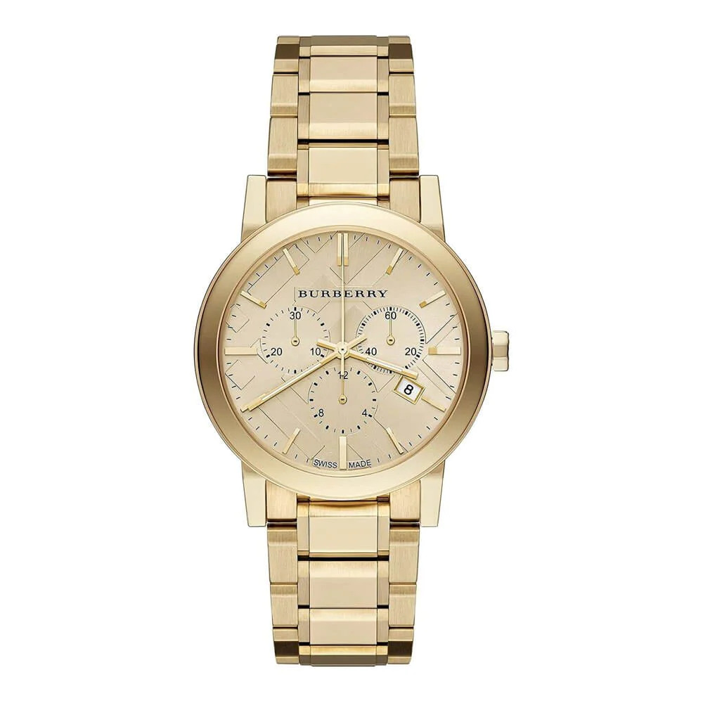 Burberry large deals ceramic chronograph watch