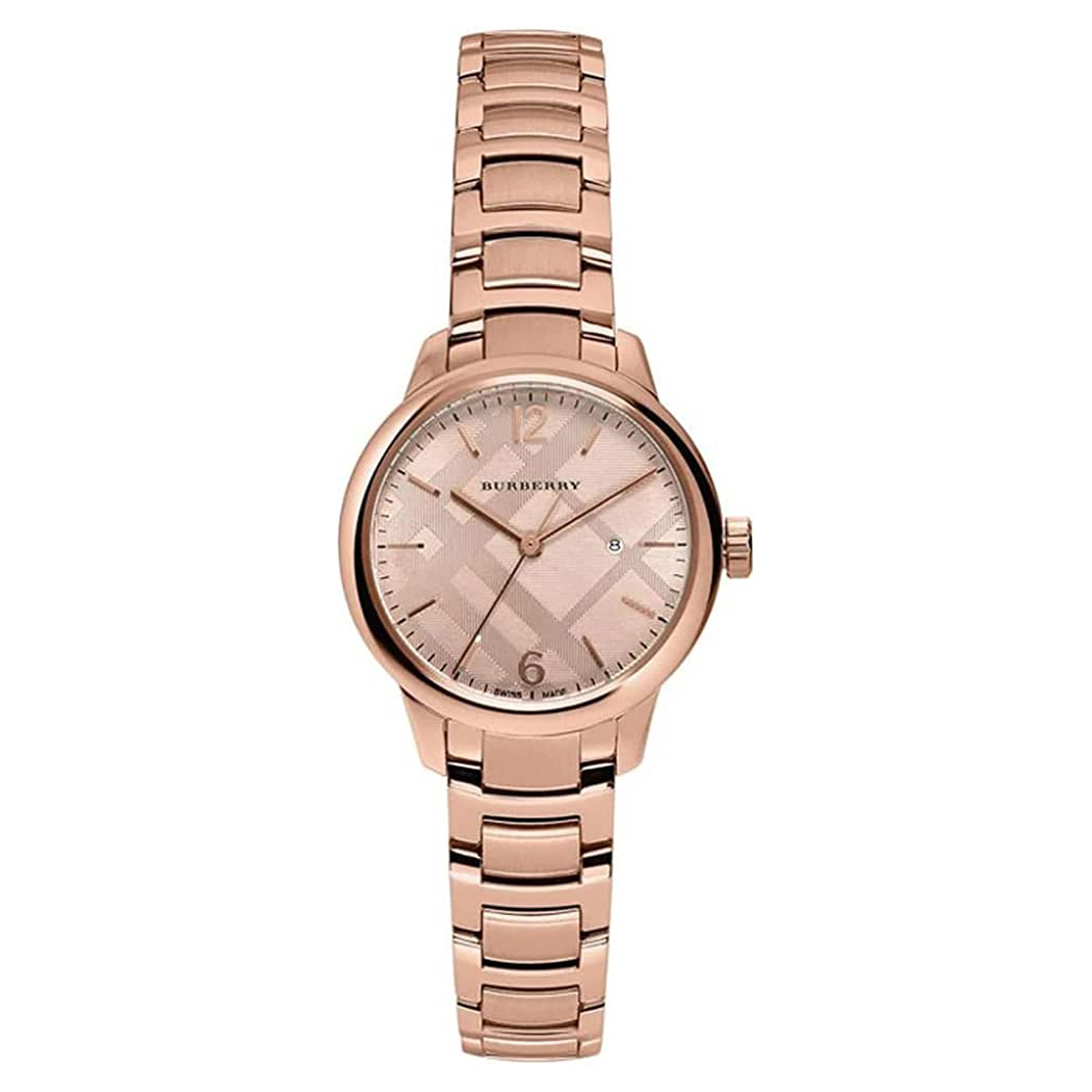 Burberry watch gold hotsell