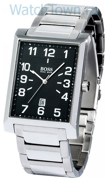 Hugo boss rectangular watch hot sale mens