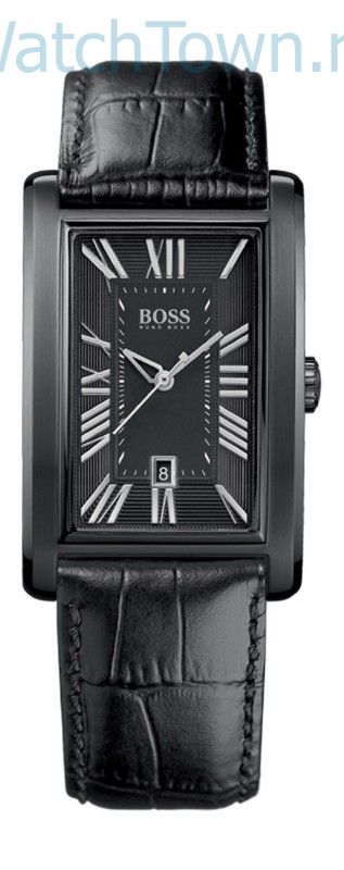 Hugo boss rectangular watch new arrivals