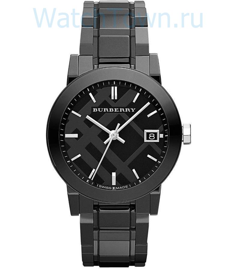 Burberry black store ceramic watch