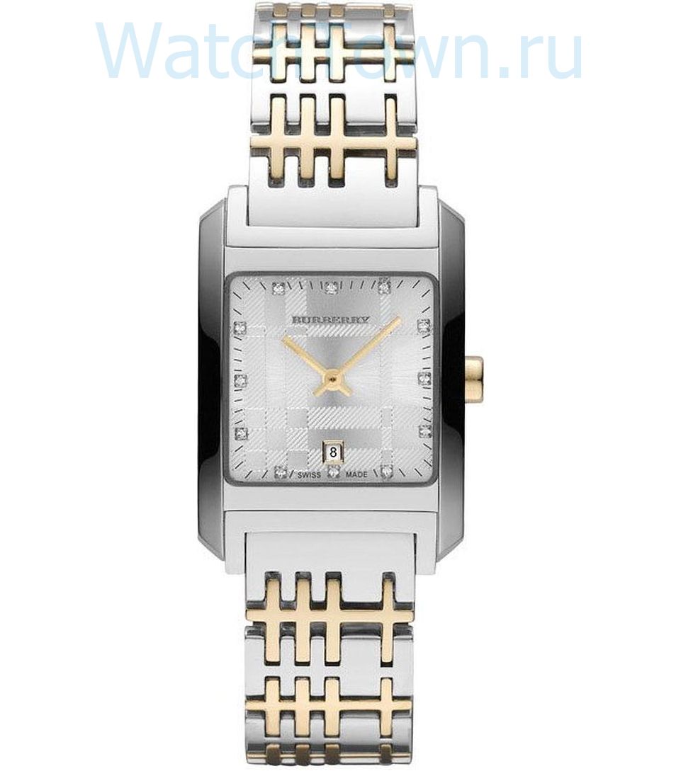 Burberry two clearance tone women's watch