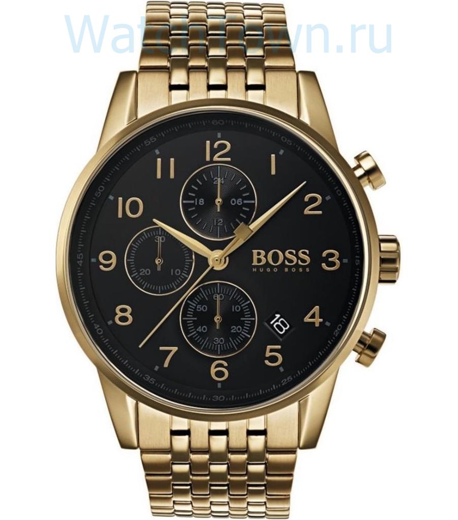 Hugo boss men's hot sale navigator chronograph watch