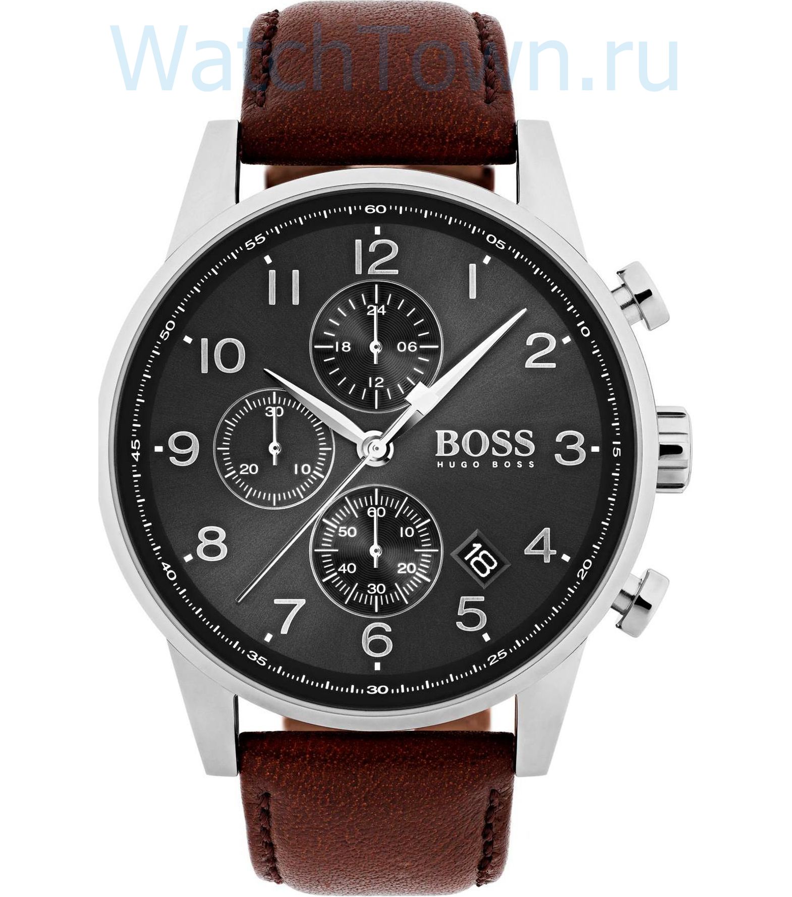 Hugo boss men's on sale navigator chronograph watch