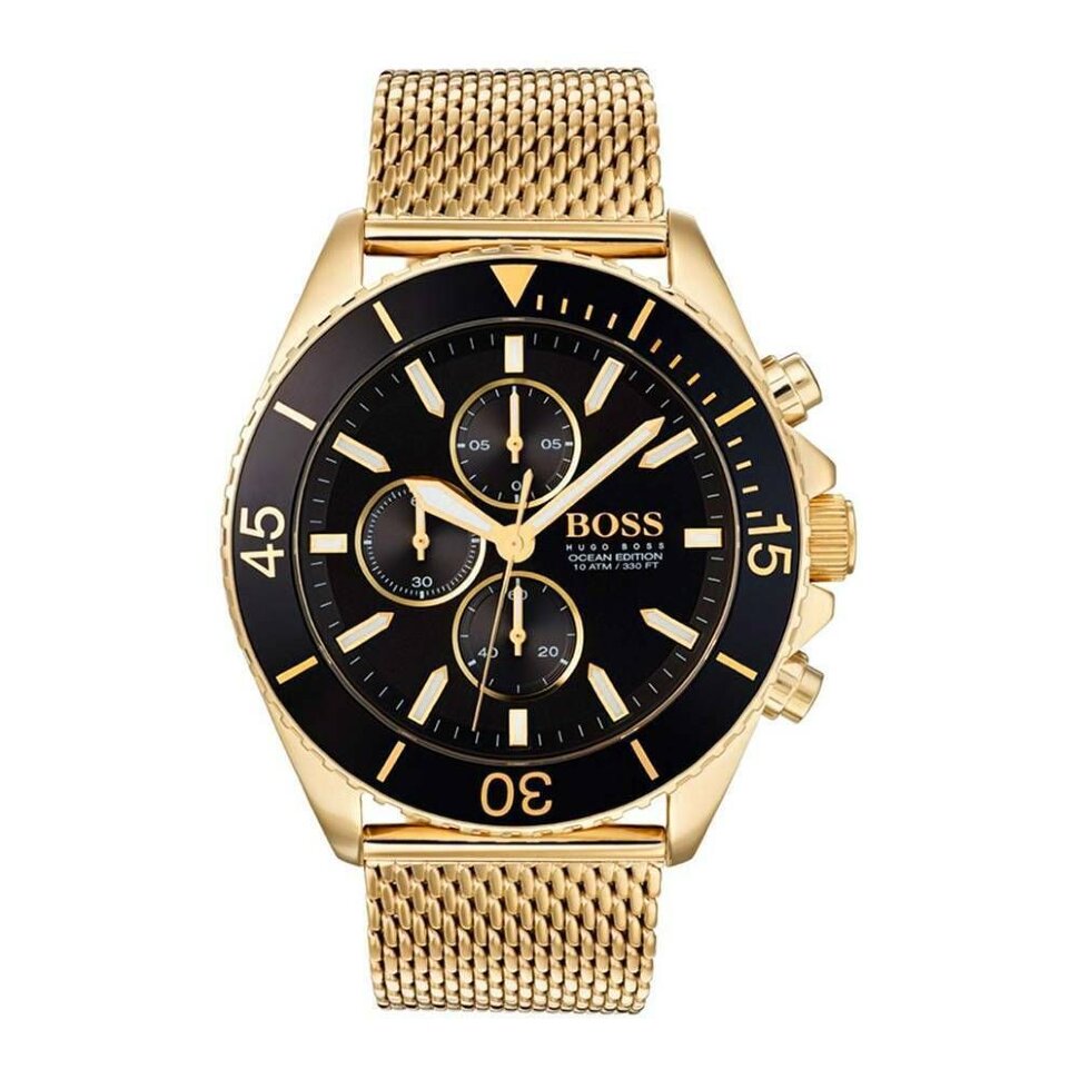 Hugo boss ocean on sale edition watch gold