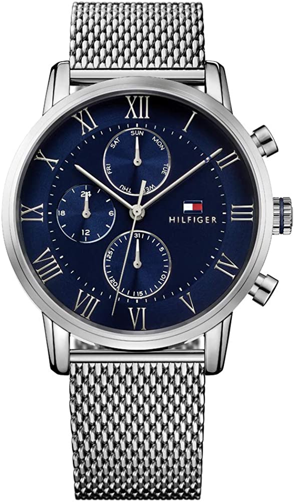 Tommy hilfiger store watch silver