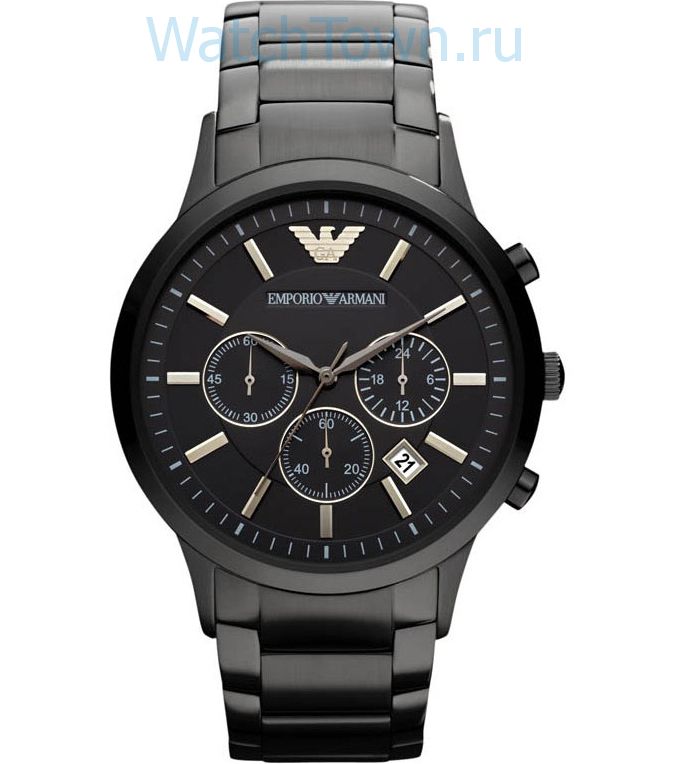 armani exchange watches brown leather