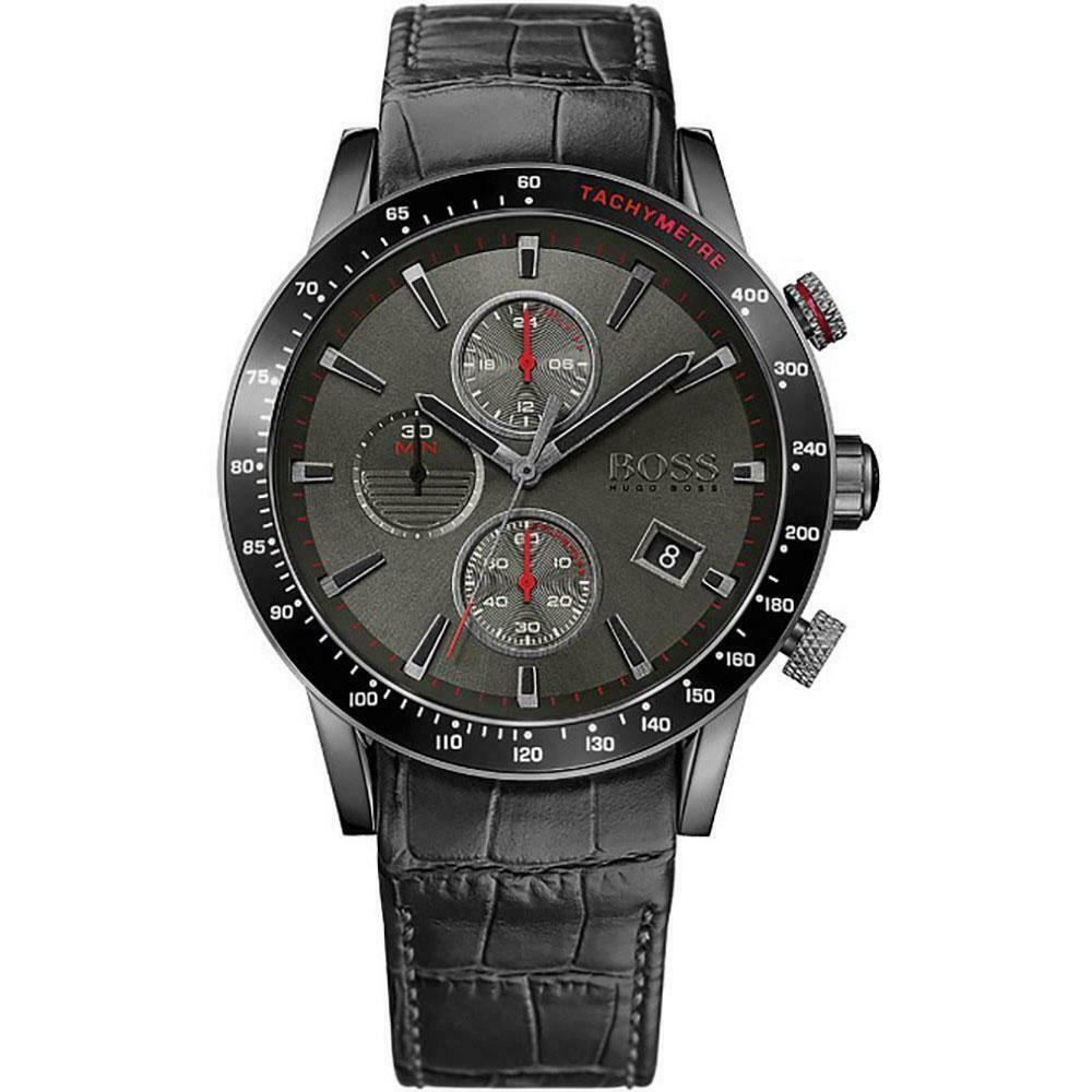 Hugo boss rafale watch hot sale black