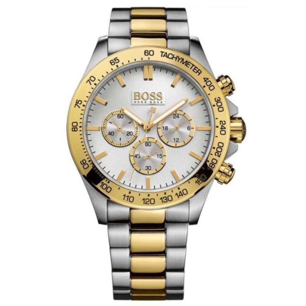 mens boss gold watch