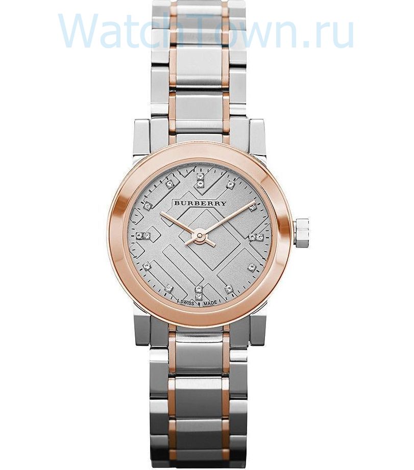 Burberry watch two tone hotsell